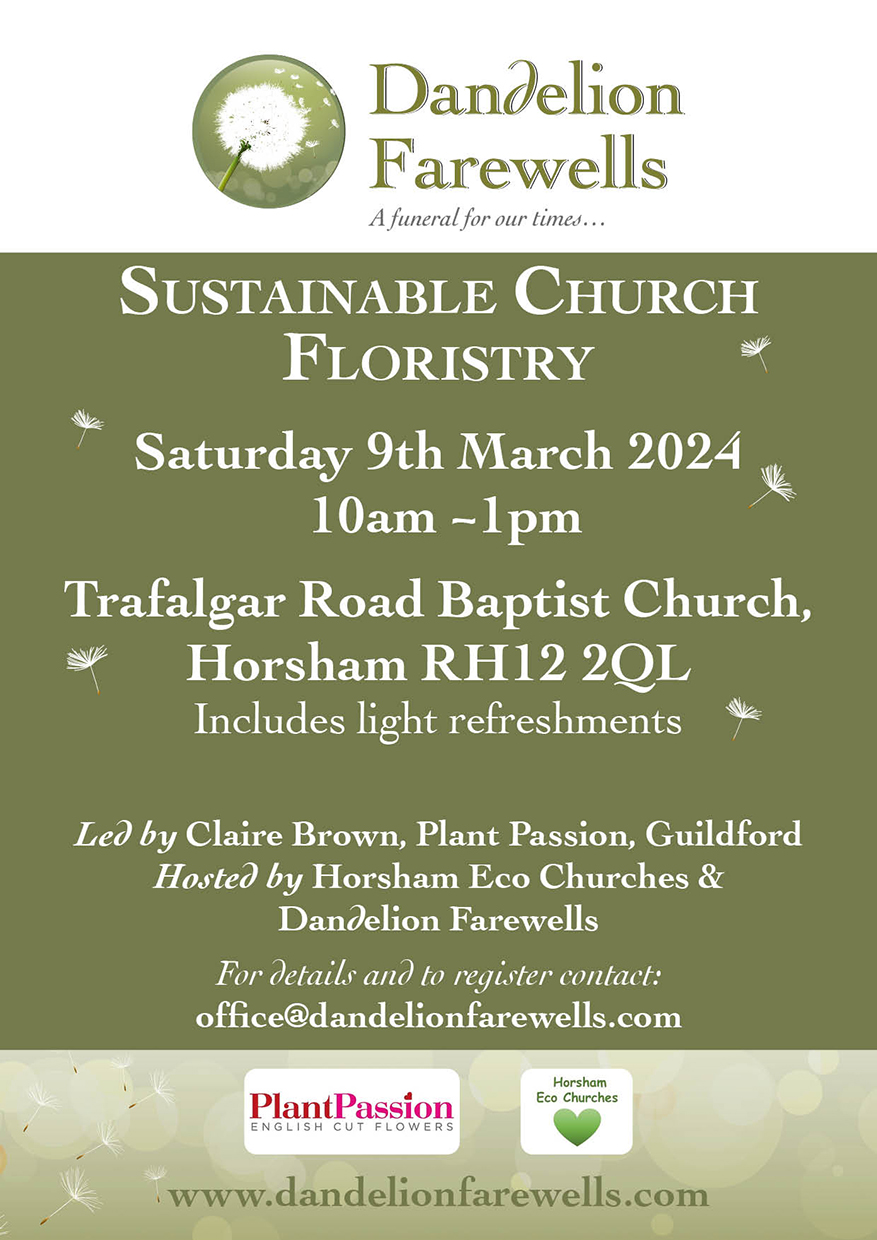 Sustainable Church Floristry morning